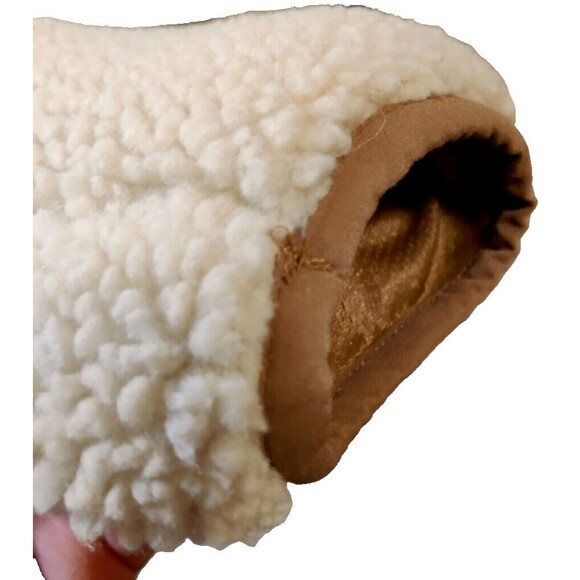 Men's Duluth Trading Company Faux Fur Sherpa Jacket Full Zip Size Medium - Picture 5 of 12